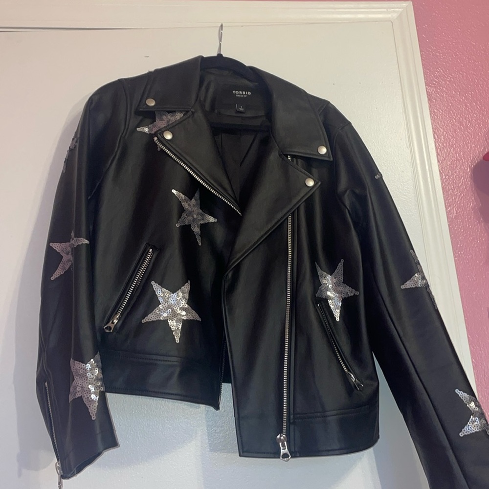 Torrid Star Leather Jacket